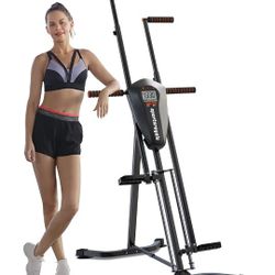 Sportsroyals Vertical Climber, Folded Climbing Cardio Exercise Equipment