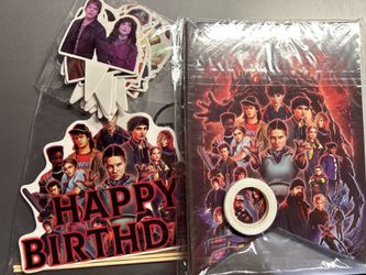 Stranger Things Party Supplies