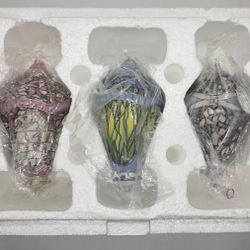 The Era of Louis Tiffany Ornament Collection Set of 3 - The Bradford Editions 2000