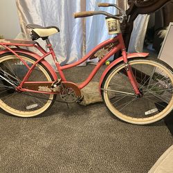 Pink panama jack bike