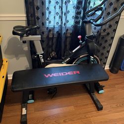 Weider Workout Bench & Afully Pedal Bike