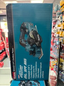Makita 40V max XGT Cordless 3 1/4in Planer AWS Capable (Bare Tool)