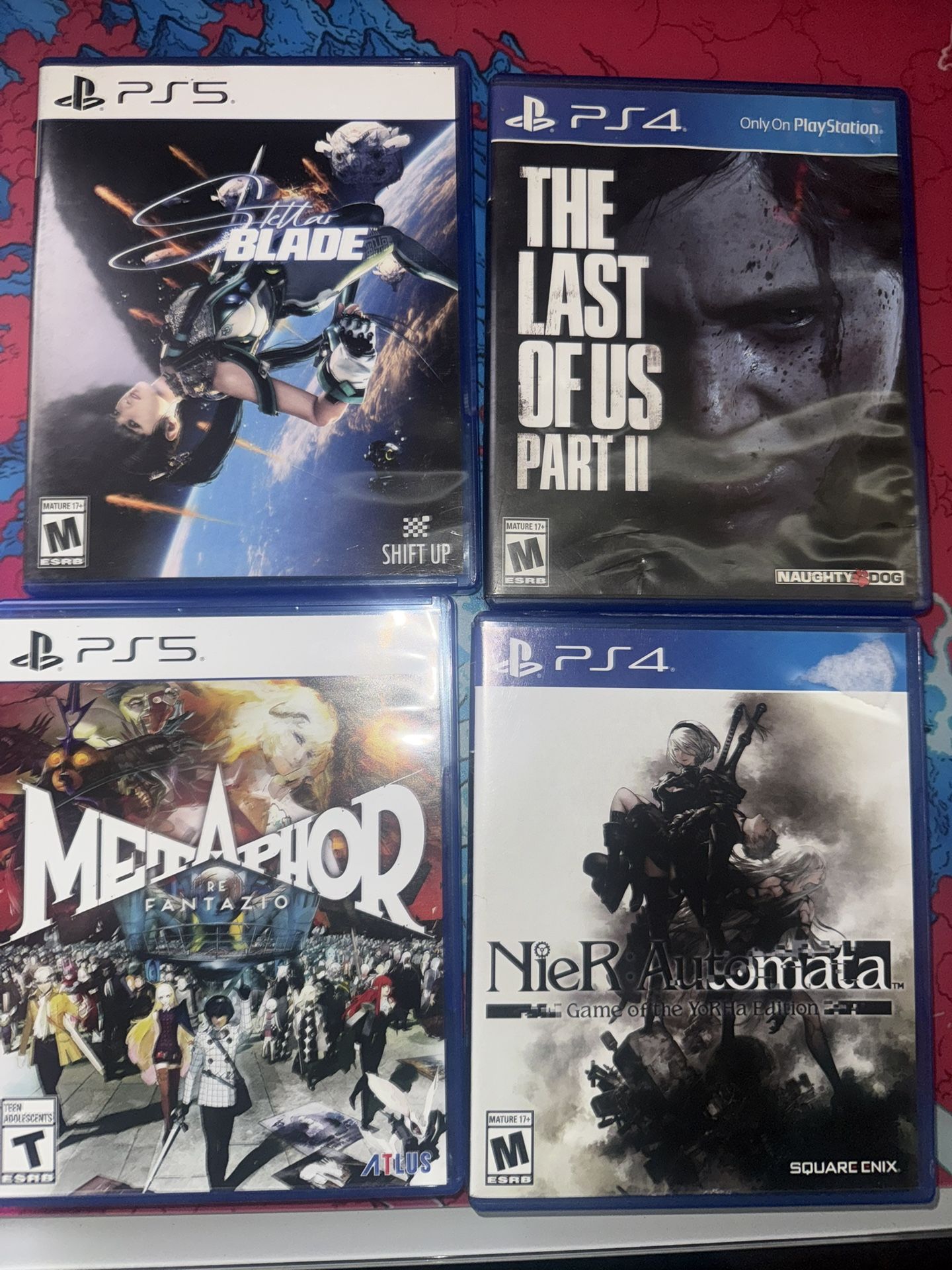 Playstation 5 And PlayStation 4 Games
