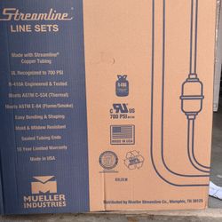 Mueller Industries 50 ft hvac line