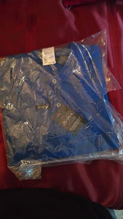 Jos. A. Bank Blue Polo Dress shirt 2XLT
