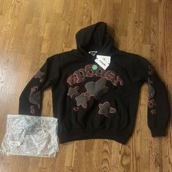 Sp5der Beluga Outline Hoodie