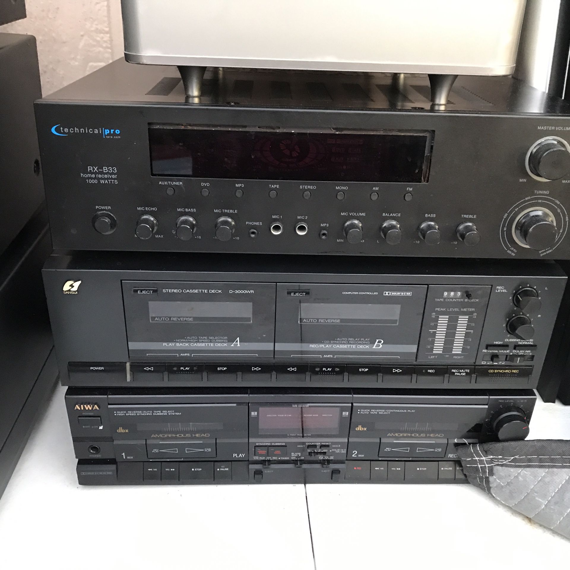 Onkyo, Samsung, denon Panasonic, Bose