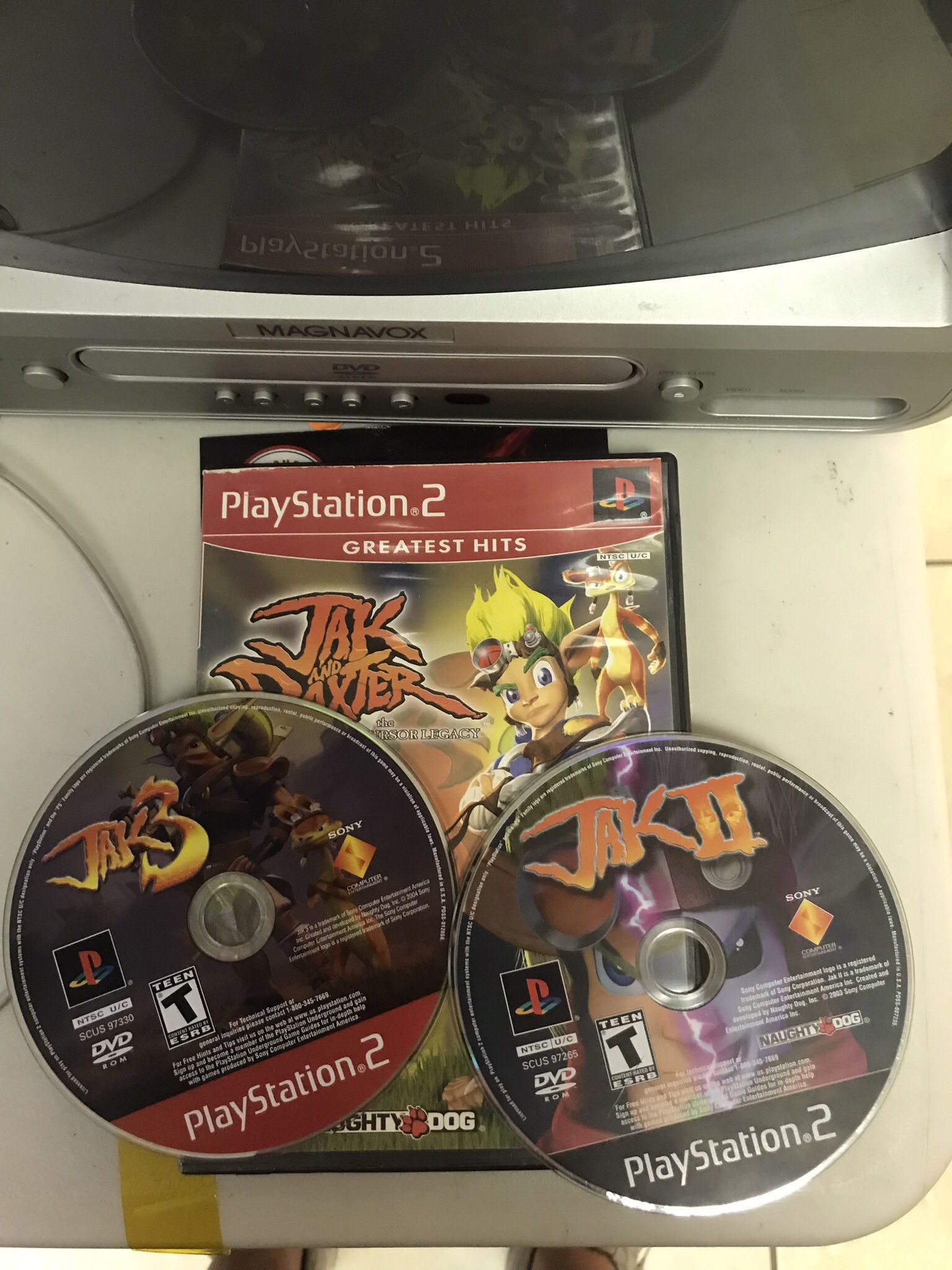 Jak And Daxter Trilogy Ps2