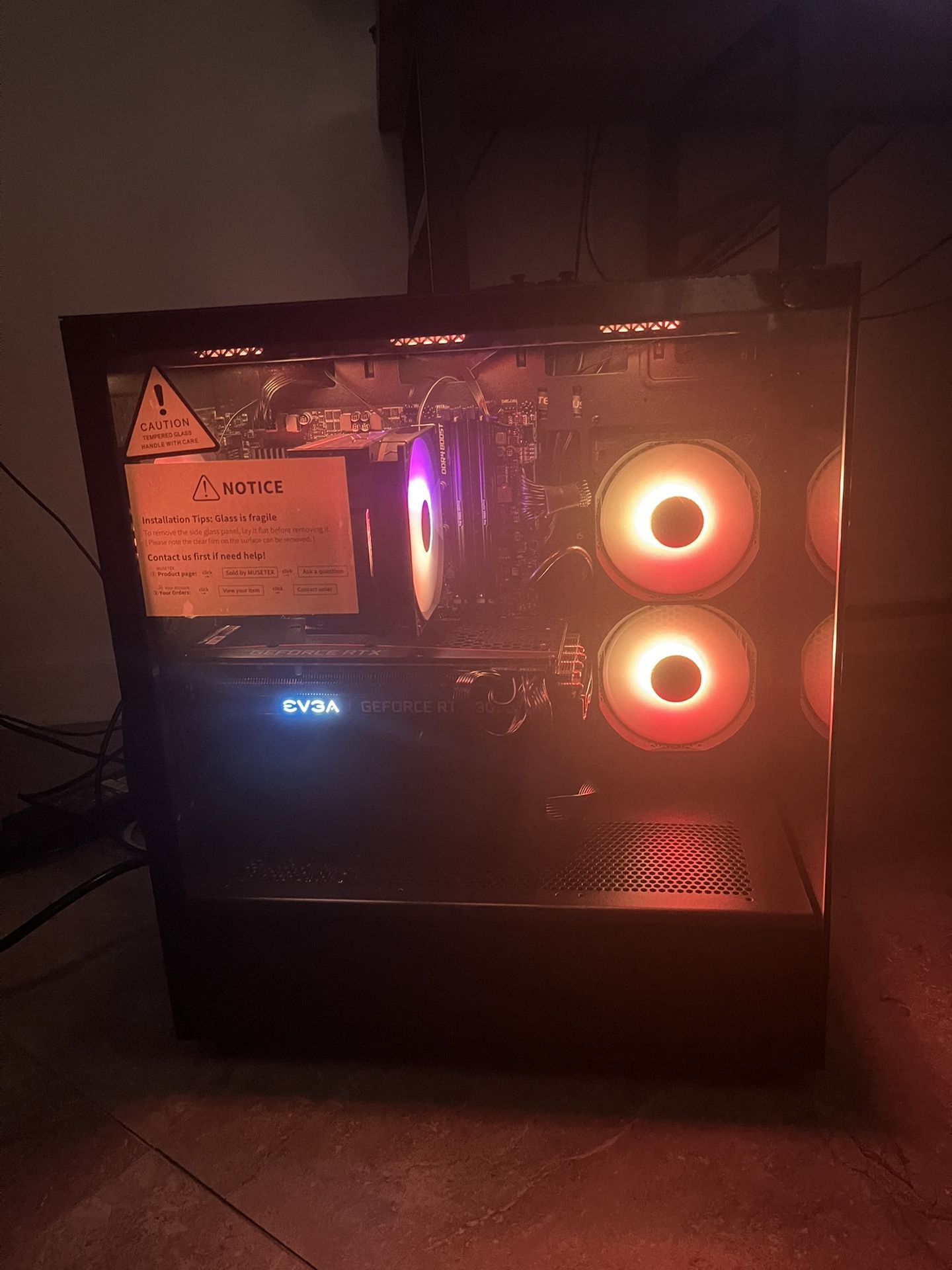 Freshly Built Gaming PC – RTX 3070 / Ryzen 7