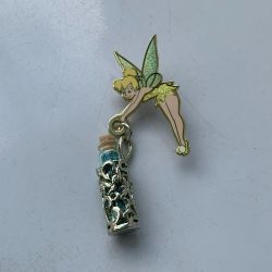 Disney Pin - Tinker Bell - Vial of Magic Dust - Dangle from 2007