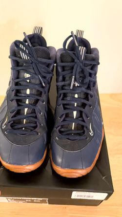 Nike Little Posite One – Navy & Gum Bottom – Used