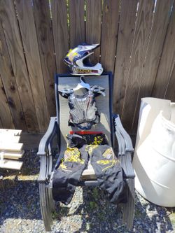 Kids Rockstar Motor Helmet Bike