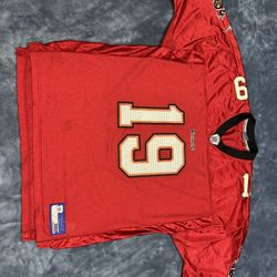 Reebok Tampa Bay Buccaneers Jersey Mens Sz 2XL Red NFL Football K. Johnson #19