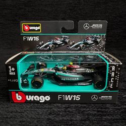 BBURAGO F1W15 MERCEDES AMG 1/43 SCALE CAR