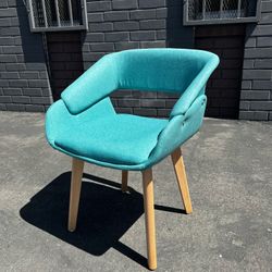 Modern living dining room accent armchairs set of two mid – century upholstered side seat club guest with solid wood legs 9122