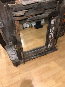 Hand made mirror