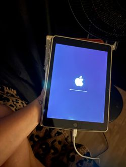 iPad with case