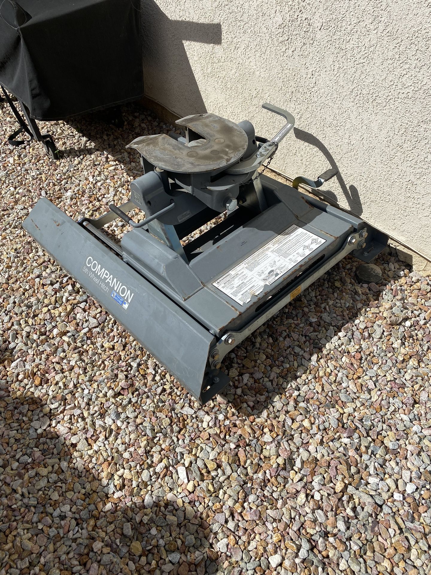 B&W Companion 5th Wheel Trailer Hitch w/ Slider - Dual Jaw - 20,000 lbs BWRVK3400-5W