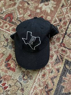 WTexas Mesh SnapBack CapBlack One Size trucker lone star state 