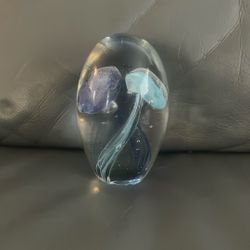 Glow In The Dark Jelly Fish Glass