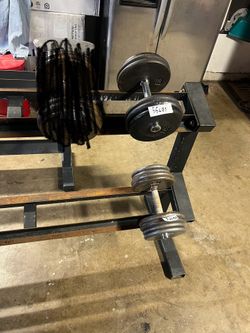 Steel Free-weight dumbbells sets 