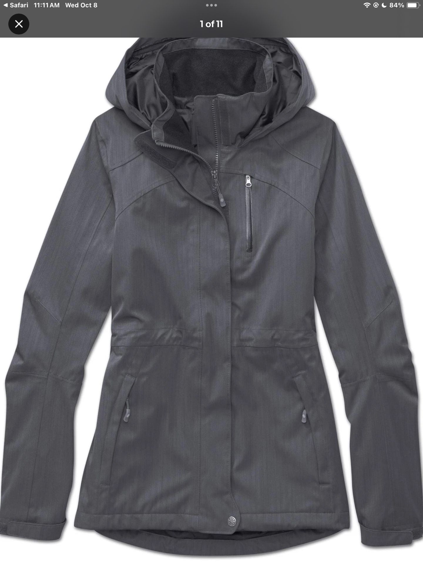 Athleta Drip Drop Rain Coat
