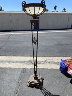 Vintage Floor Lamp Torchiere