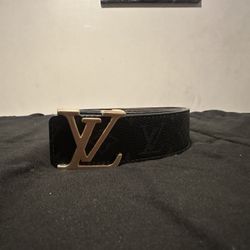 Black Leather Belt