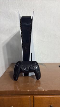 Used PlayStation 5 and controller