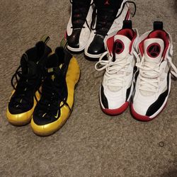 Foamposites, Sub Zero Jordans, Jordan 6 rings
