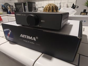 Aiyima Home audio Amplifier A07 MAX 2 X 300 W / Incluide Big Power Supply
