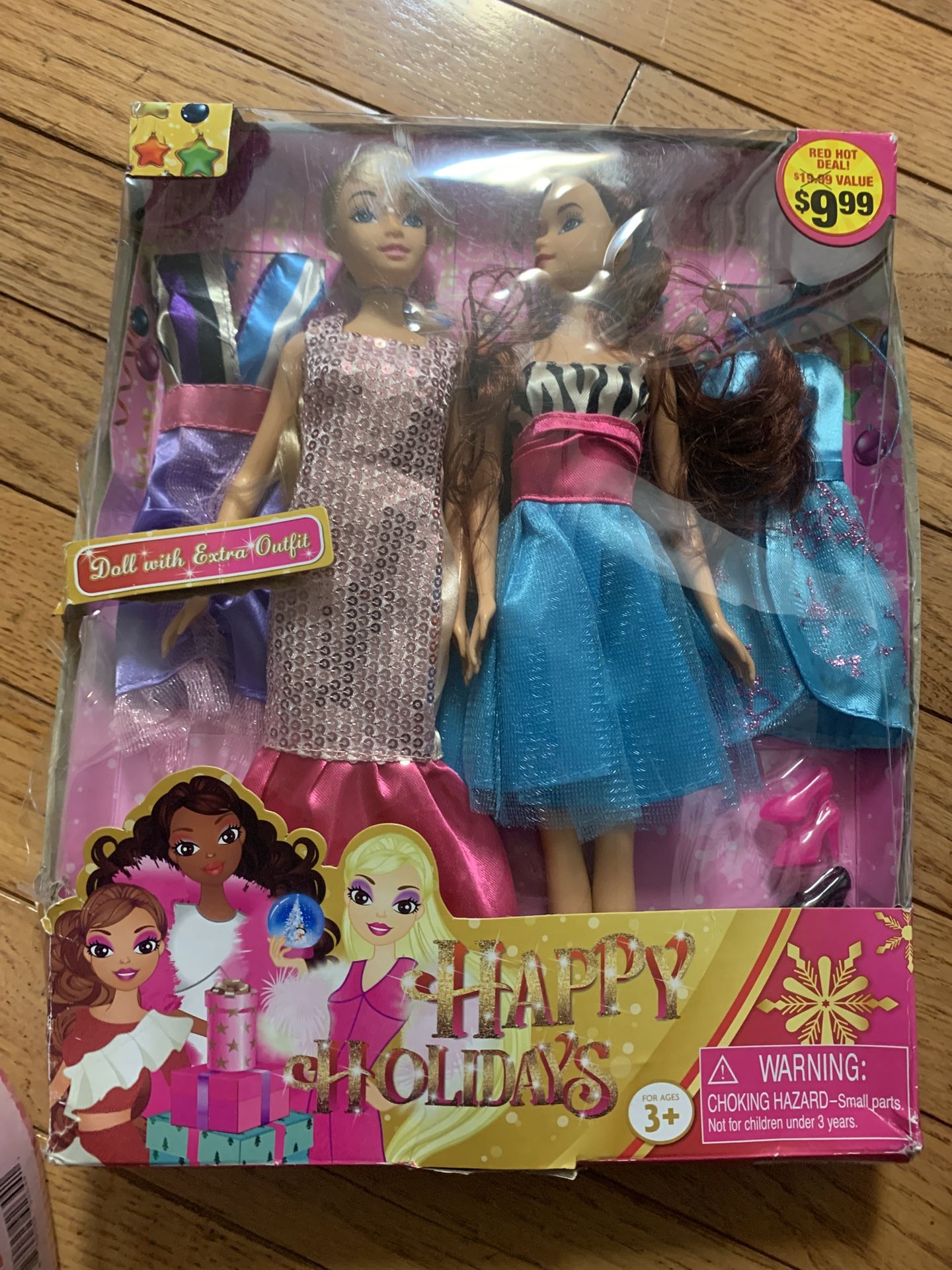 Dolls With Extra Outfits (new In Box) $8