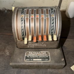 Vintage Paymaster