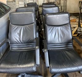 Ten used Office chairs