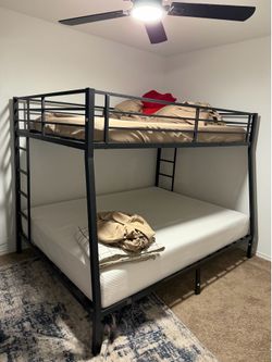 Full over Queen bunk bed