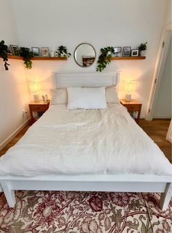 Queen size bed frame