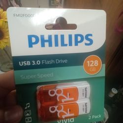 2 USB 128gb 3.0 Brand New 