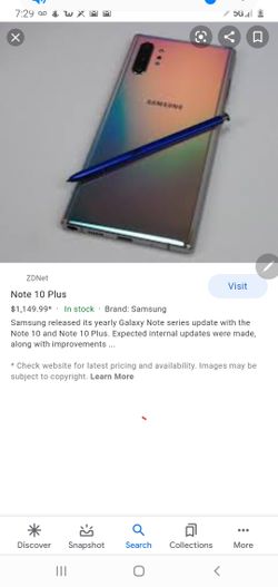 Samsung Note 10 plus losted pen