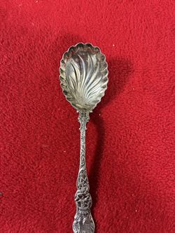 Rare Antique Tiffany & Co. STERLING SILVER Spoon – Vanderbilt Pattern (1884)