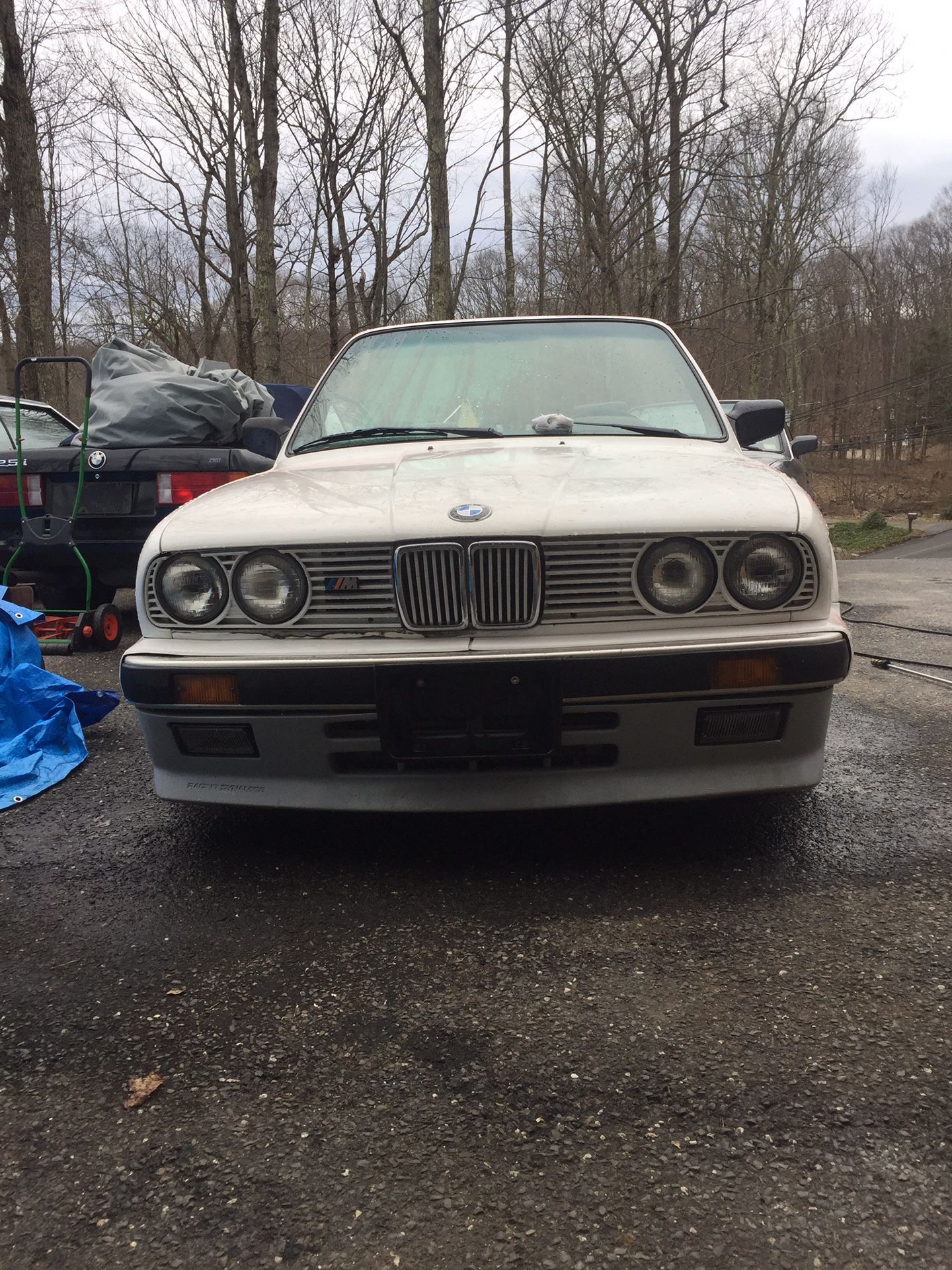 Bmw e30 vintage racing dynamics front under bumper valance n more