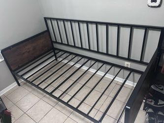 Twin size bed frame