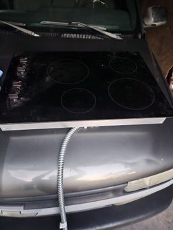 stove, top and built In oven.