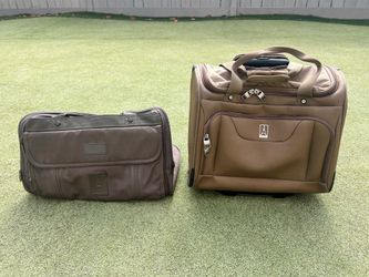 Travelpro Crew 2-Piece Travel Bag Set (Rolling Under-Seat Tote & Duffel)