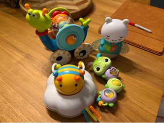 Toddler Toy Bundle & 3-in-1 Play Tunnel (6 Items)