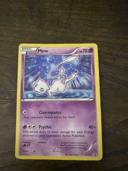 Mew Pokémon Card