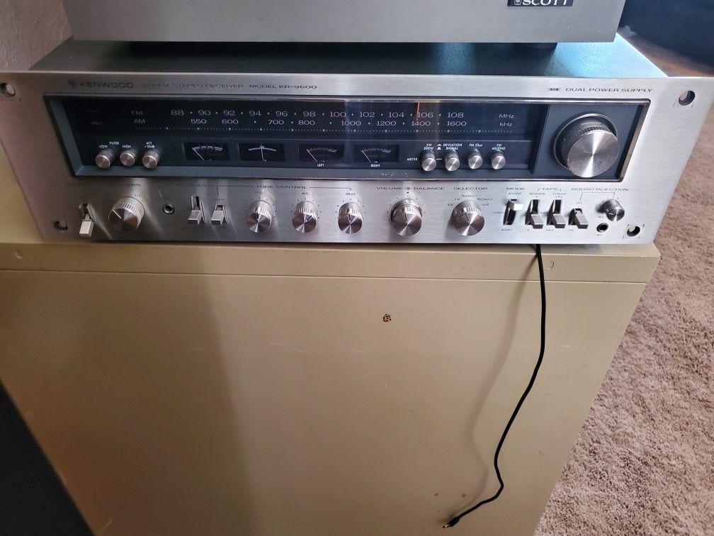 Vintage Kenwood KR9600 Receiver for Sale in Big Bear Lake, CA OfferUp