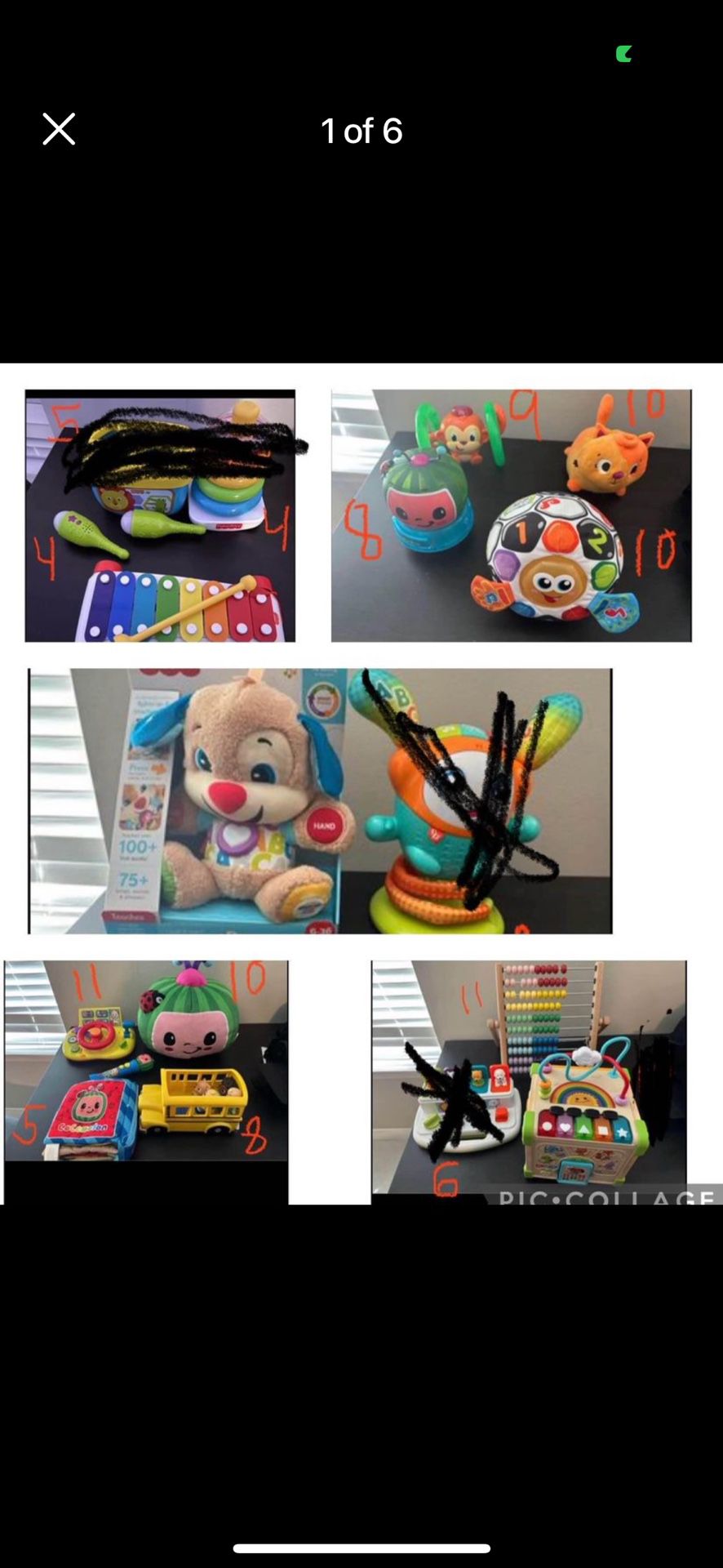 Baby/toddler Toys Individually Priced