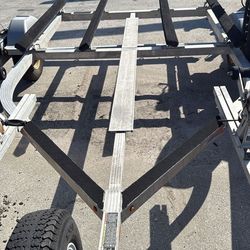 Aluminum Boat Trailer w/ Winch & Spare Tire – Ready to Tow