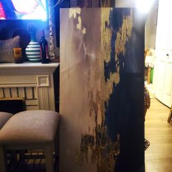 BEAUTIFUL MISTY ABSTRACT ART CANVAS