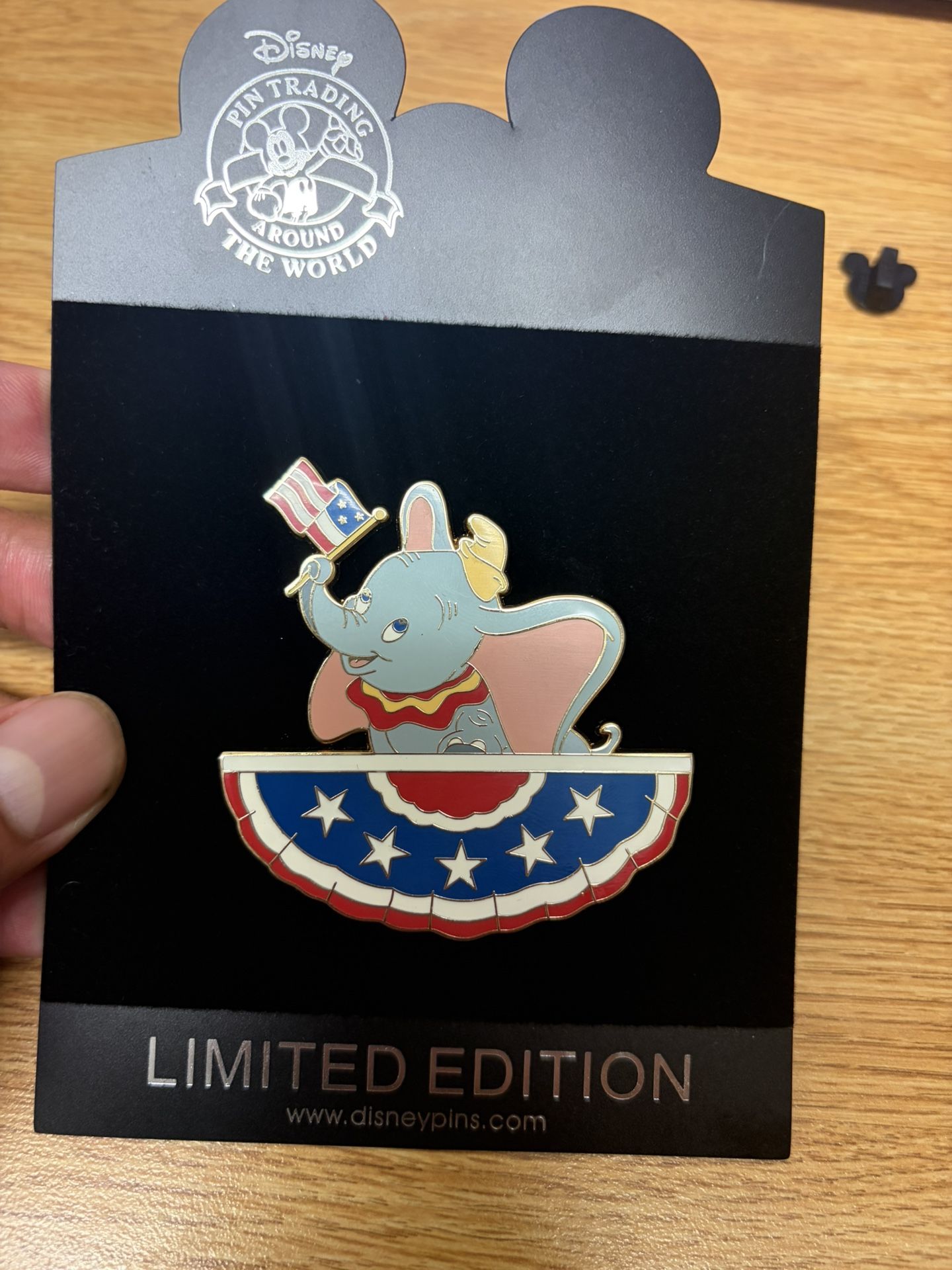 Dumbo Elephant Patriotic Disney Pin